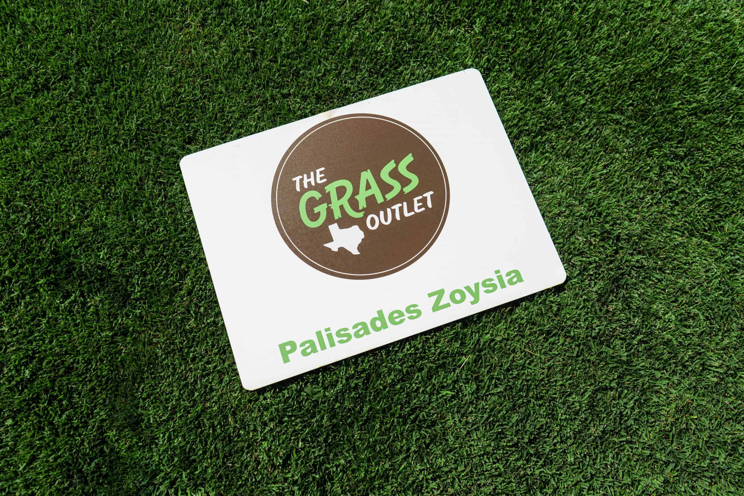 Palisades Zoysia Grass Sign